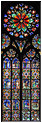 Vitraux du narthex