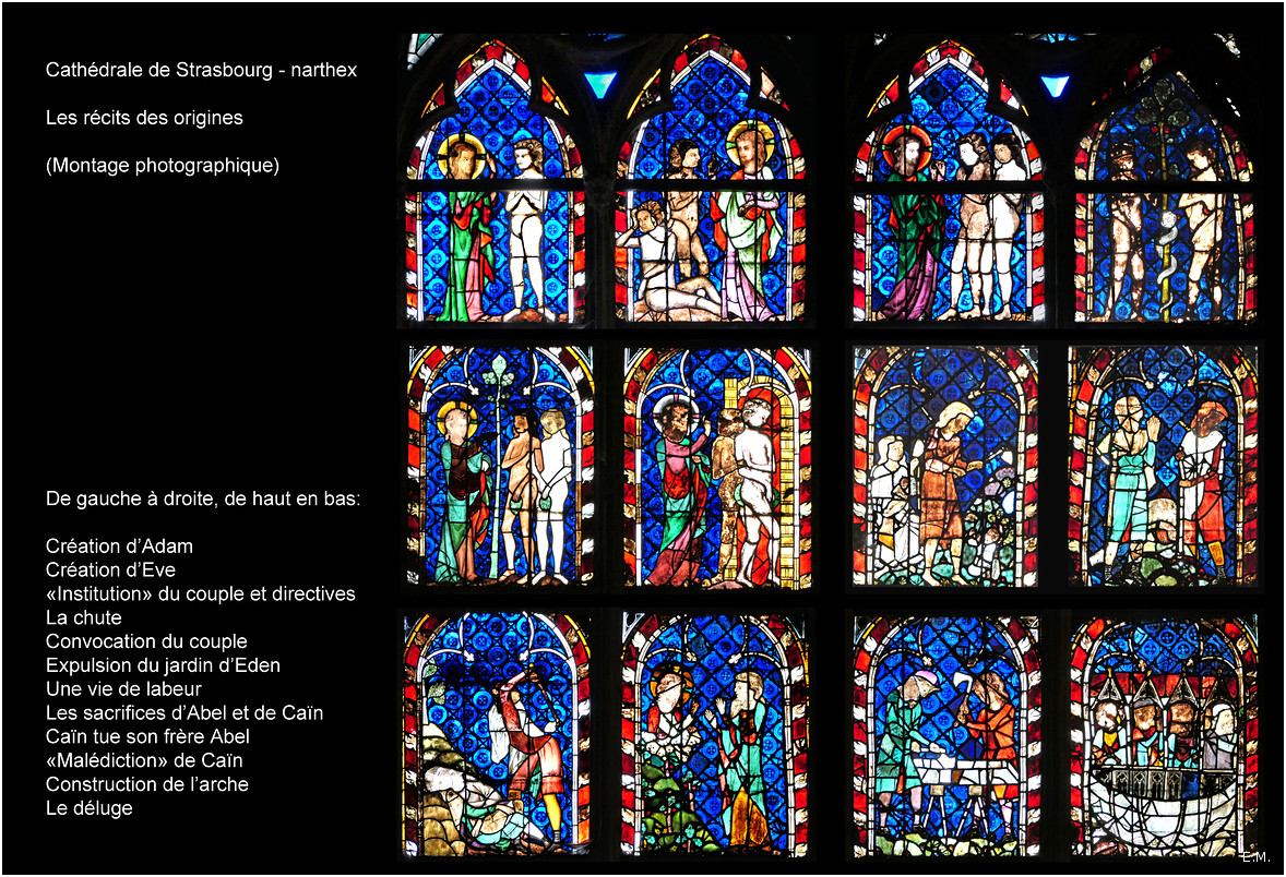 Vitraux du narthex