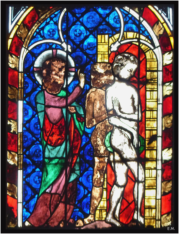 Vitraux du narthex