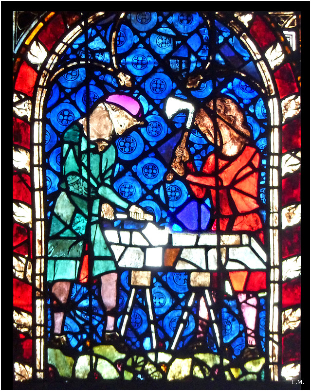 Vitraux du narthex