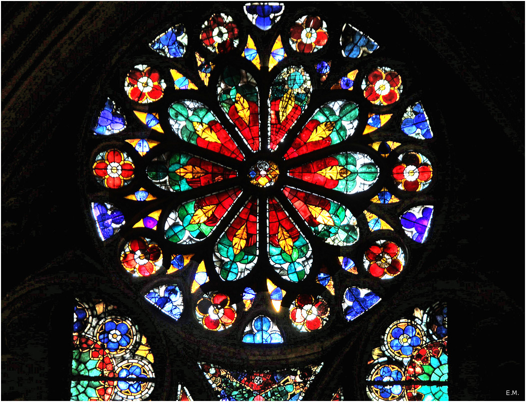 Vitraux du narthex