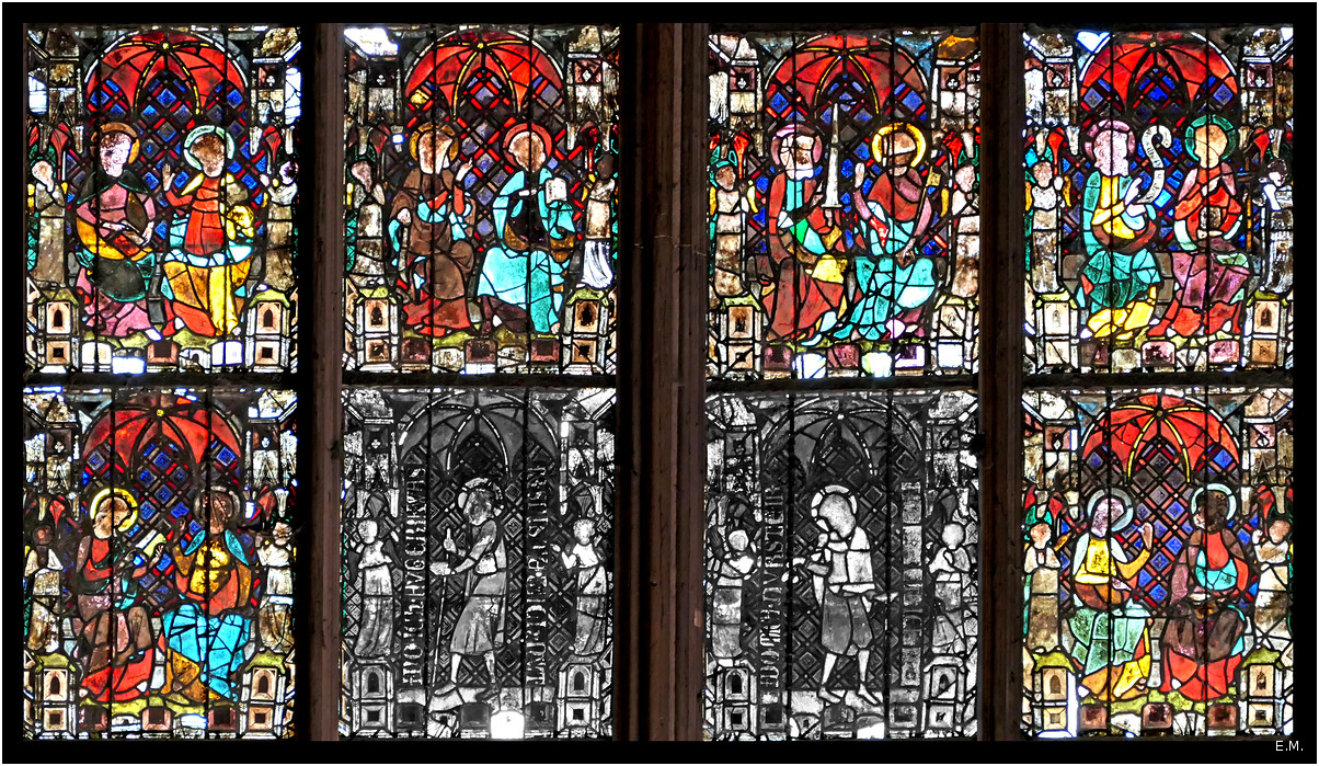 Vitraux du narthex