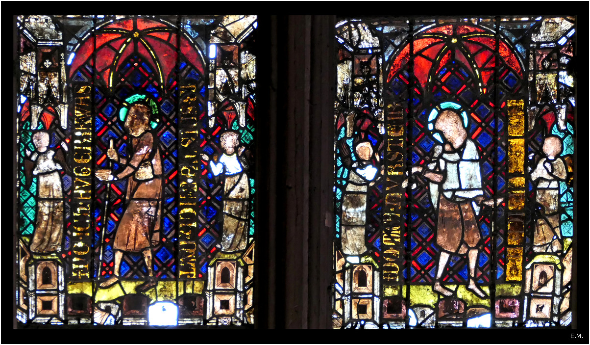 Vitraux du narthex