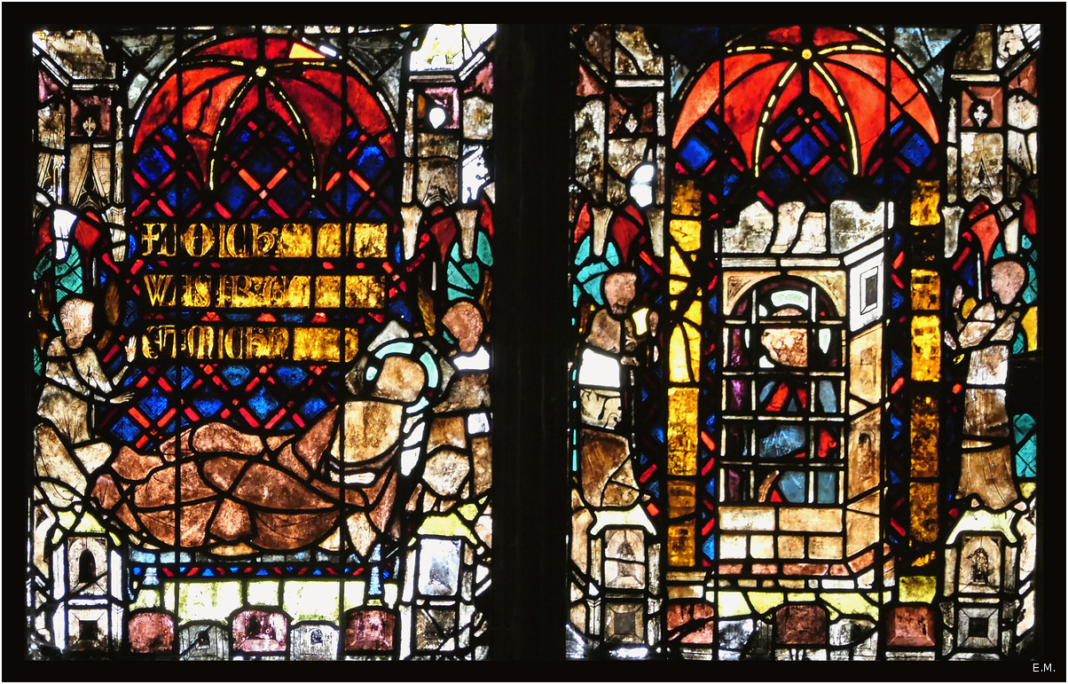 Vitraux du narthex
