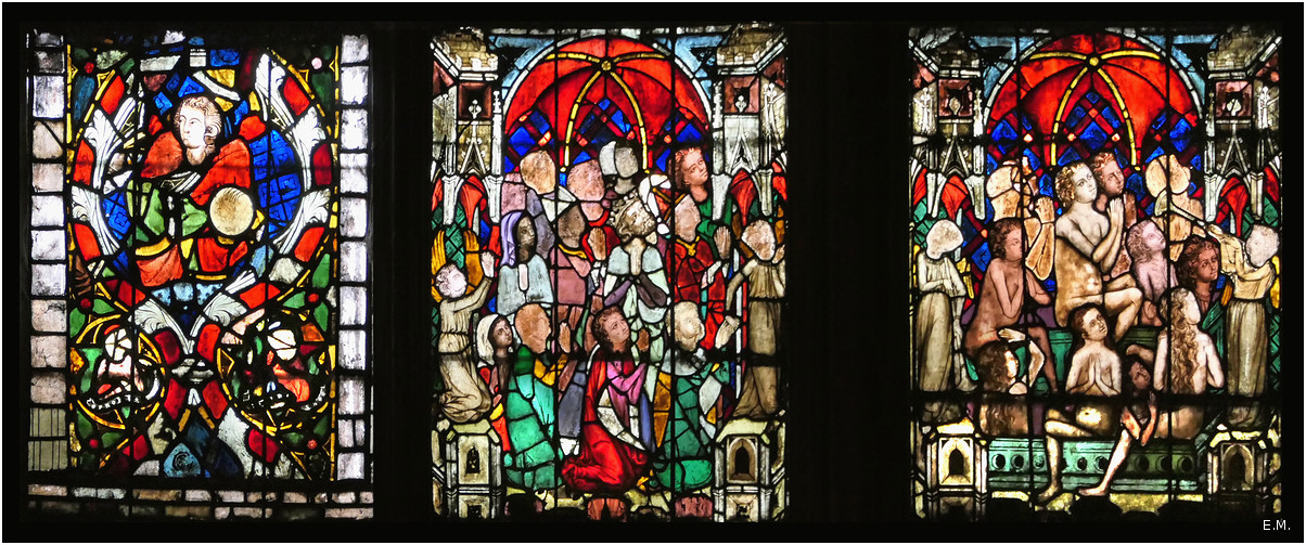 Vitraux du narthex