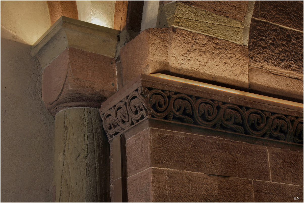 Strasbourg Crypte de la cathédrale