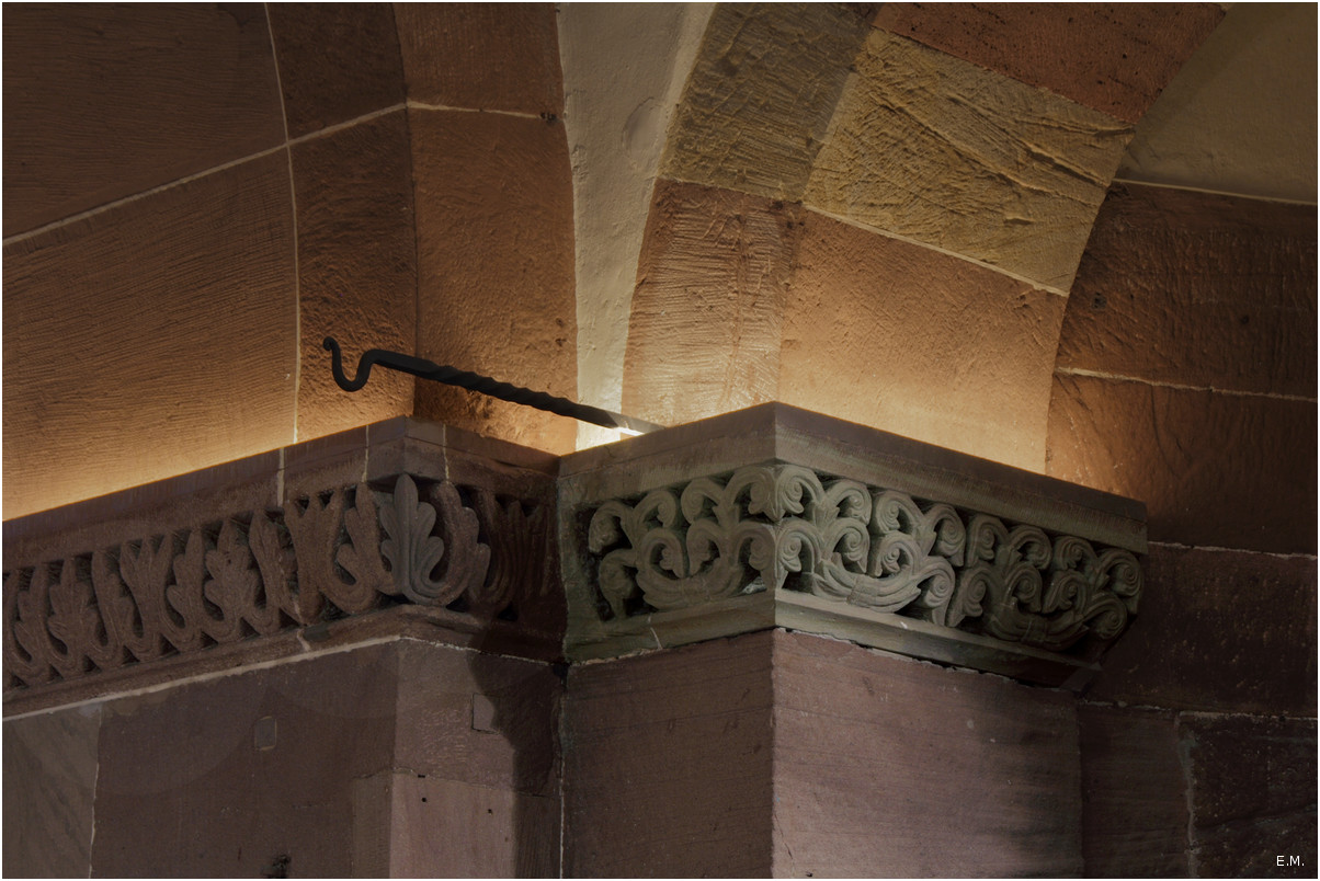 Strasbourg Crypte de la cathédrale