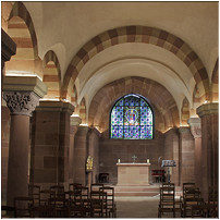 Intérieur Crypte romane Intérieur Crypte romane