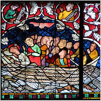 Vitrail 2 bas-côté sud Vitrail 2 bas-côté sud