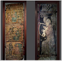 Retable (deux faces d'un volet)