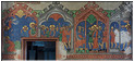 b) Peintures murales - la Passion